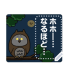 ぺけとまゆげ ダジャレな猫さん（個別スタンプ：16）