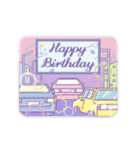お祝い＆誕生日☆80's風（個別スタンプ：2）