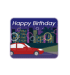お祝い＆誕生日☆80's風（個別スタンプ：4）
