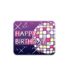 お祝い＆誕生日☆80's風（個別スタンプ：6）