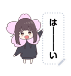 くるみちゃん。メッセージスタンプ10（春）（個別スタンプ：3）