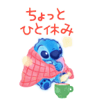 スティッチ BIGスタンプ（ふんわり）（個別スタンプ：17）