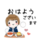 普通に大人女子 ほっこりと優しい冬（冬編)（個別スタンプ：2）