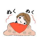 普通に大人女子 ほっこりと優しい冬（冬編)（個別スタンプ：26）