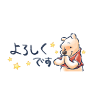 くまのプーさん すっきり見やすいスタンプ（個別スタンプ：7）