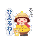 冬に使える「でぶりん」（個別スタンプ：9）