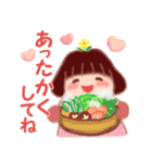 冬に使える「でぶりん」（個別スタンプ：11）