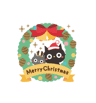 やさしい冬。大人かわいい黒ねこ（個別スタンプ：22）
