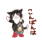 猫好き大人女子のためのスタンプ 冬（個別スタンプ：17）