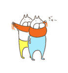 ねこタイツのゆるい冬（個別スタンプ：8）
