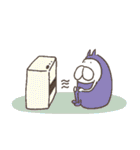 ねこタイツのゆるい冬（個別スタンプ：11）