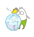 ねこタイツのゆるい冬（個別スタンプ：20）