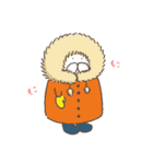 ねこタイツのゆるい冬（個別スタンプ：23）