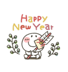 まるぴ★年末年始2021（個別スタンプ：15）