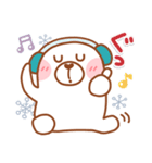 居眠りくまさん♥冬（個別スタンプ：10）