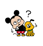 にしむらゆうじ画♪ミッキー＆プルート（個別スタンプ：15）