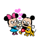 にしむらゆうじ画♪ミッキー＆プルート（個別スタンプ：39）
