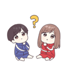 ジャージカップル（個別スタンプ：15）