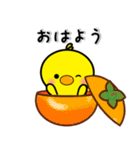 ぴよちゃんのいつでもスタンプ（春夏秋冬）（個別スタンプ：7）