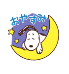 背景が動く♪スヌーピー冬スタンプ（個別スタンプ：20）