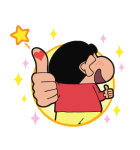 背景が動く クレヨンしんちゃん（個別スタンプ：8）