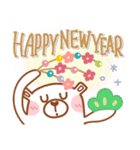 居眠りくまさん2♥冬 年末年始（個別スタンプ：37）