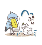 まるいやつらとトリさん 冬（個別スタンプ：16）