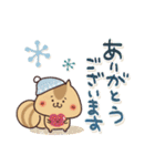 毎日使えるほっこりスタンプ☆冬（個別スタンプ：3）