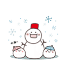 まるいやつら。冬（個別スタンプ：28）