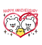 【背景が動く】定番☆お誕生日＆お祝い（個別スタンプ：17）