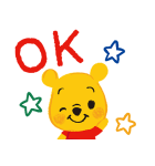 くまのプーさん（クレヨン）（個別スタンプ：3）