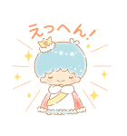 背景が動く キキ＆ララ（個別スタンプ：18）