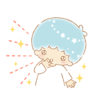 背景が動く キキ＆ララ（個別スタンプ：20）