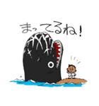 約束のネバーランド×ONE PIECEスタンプ！（個別スタンプ：4）