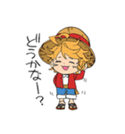 約束のネバーランド×ONE PIECEスタンプ！（個別スタンプ：8）