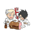 約束のネバーランド×ONE PIECEスタンプ！（個別スタンプ：14）