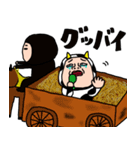 タイツDEウーマン20  牛（個別スタンプ：36）