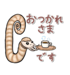 いろいろアンモナイト ⁑ たまに放散虫 ⁑（個別スタンプ：4）