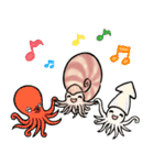 いろいろアンモナイト ⁑ たまに放散虫 ⁑（個別スタンプ：38）