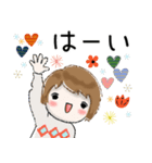 普通に大人女子『年末年始編』（個別スタンプ：21）