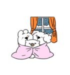 すこぶる動くウサギ【冬2】（個別スタンプ：21）