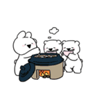 すこぶる動くウサギ【冬2】（個別スタンプ：22）