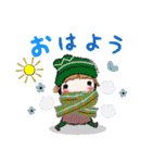 無駄に明るい女子『年末年始 』改訂版（個別スタンプ：26）