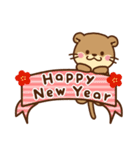 コツメカワウソ♡大切なお正月（年末年始）（個別スタンプ：5）