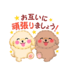 かわいいトイプードル♥お正月（個別スタンプ：28）