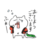 ぺけとまゆげの年始スタンプ（個別スタンプ：4）