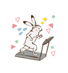 鳥獣戯画のお正月（個別スタンプ：18）
