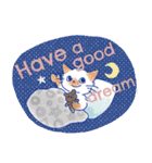 ゆかいな猫達が英語で伝えるスタンプ（個別スタンプ：8）