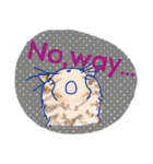 ゆかいな猫達が英語で伝えるスタンプ（個別スタンプ：16）