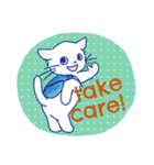 ゆかいな猫達が英語で伝えるスタンプ（個別スタンプ：30）